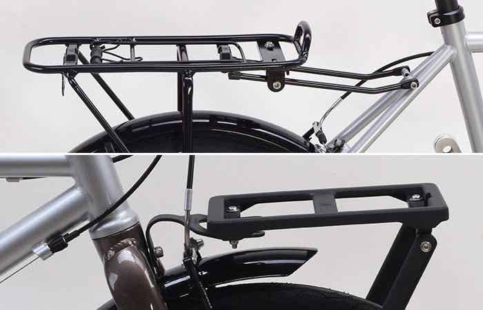 タイレルのミニベロLOOXのキャリア