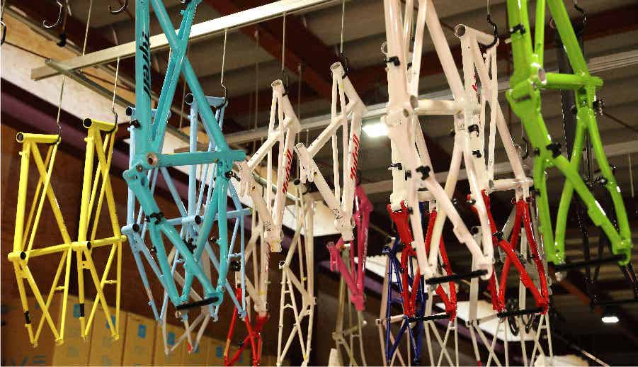 タイレルのミニベロカラーオーダー