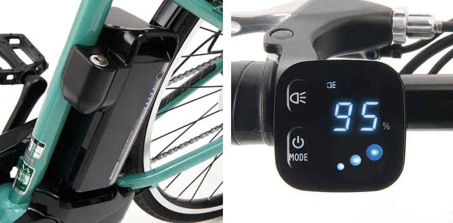 BRIDGESTONEの電動クロスバイク