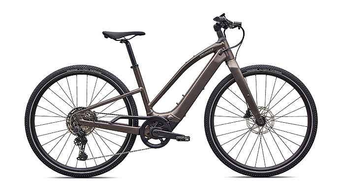 Turbo Vado SL 2 4.0 Step-Through、SATIN GUN METAL / AGAVE GREY FROST REFLECTIVE