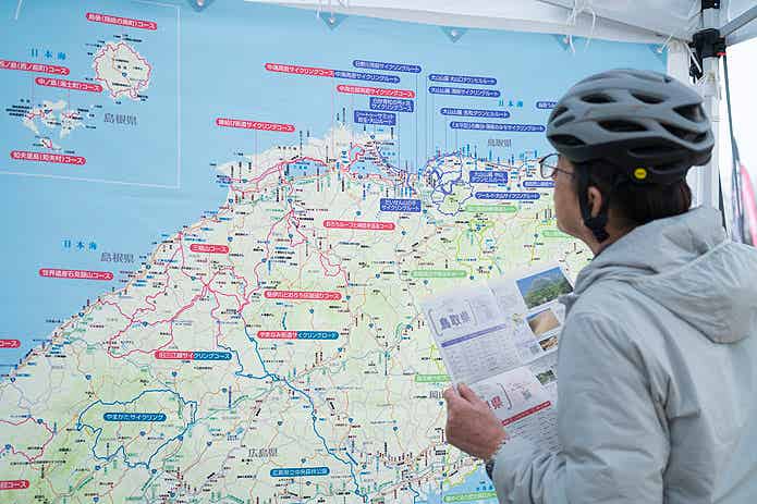 地図を見る、イベント参加者