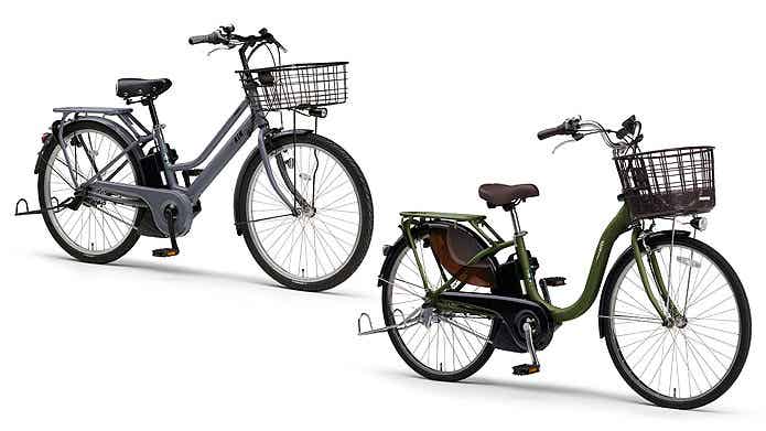 「PAS RIN」ソリッドグレーと「PAS With」マットカーキグリーンの車体