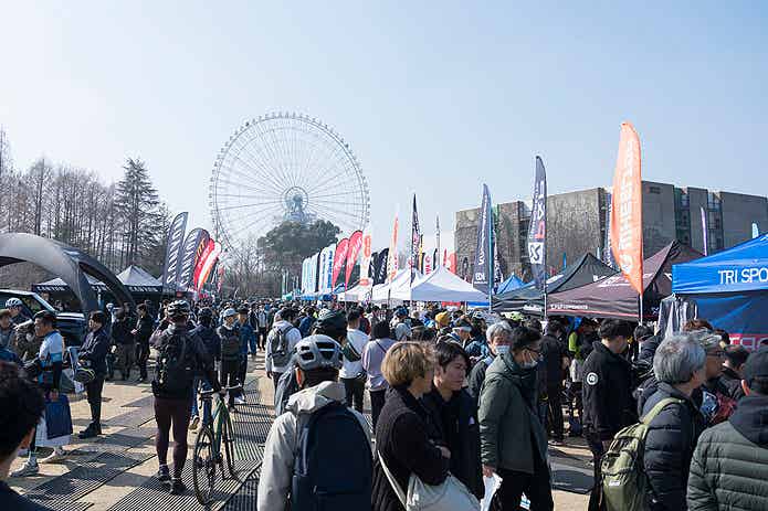 CYCLE MODE RIDE OSAKA の様子
