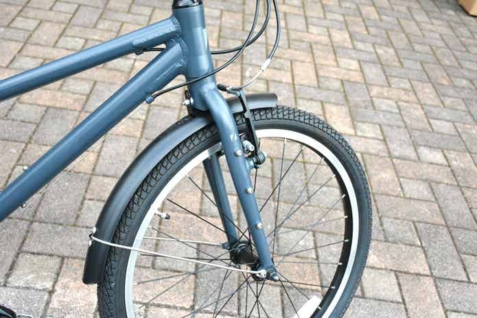 ライトウェイZITのフロントフォーク