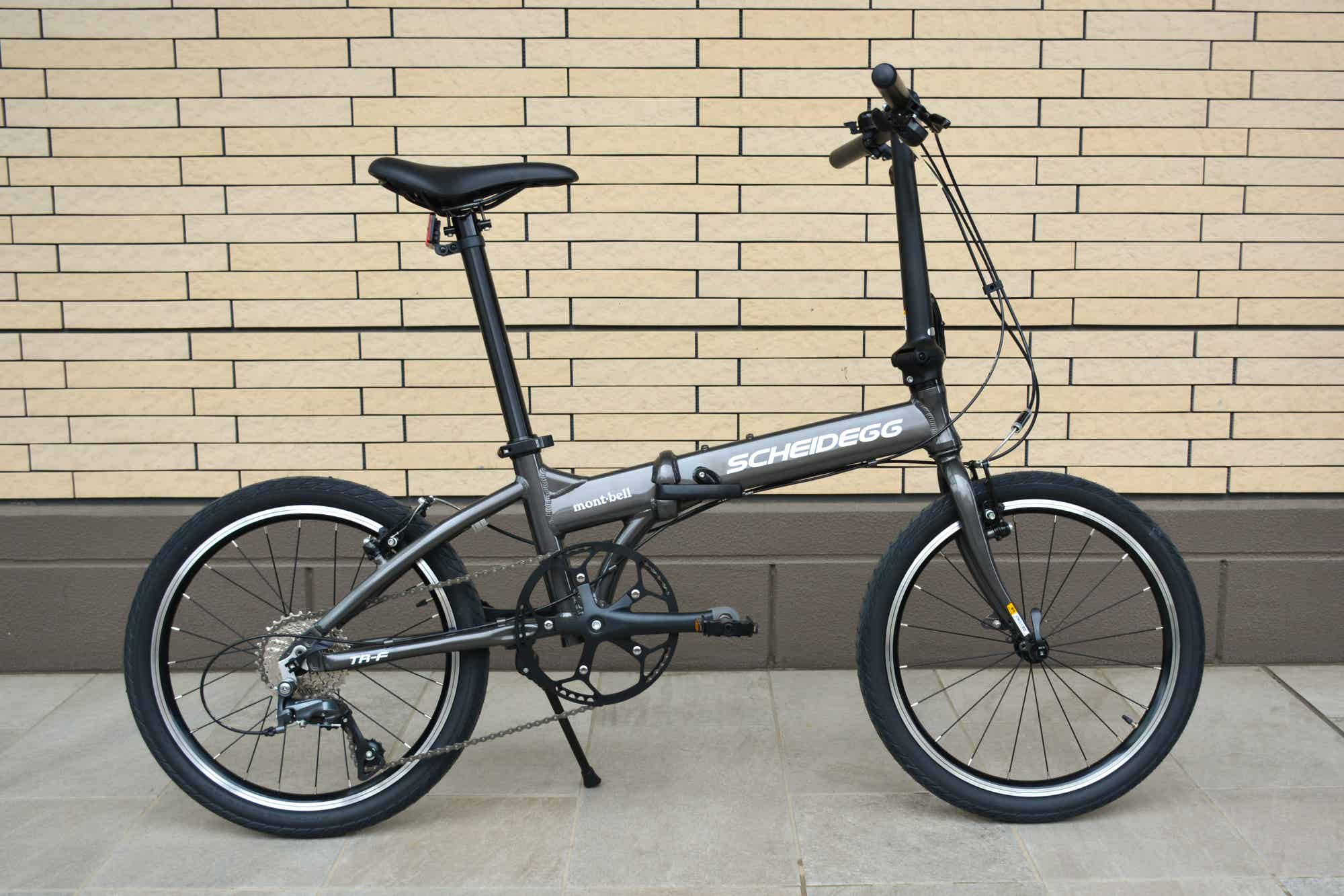 モンベルの折りたたみ自転車TR-F 20