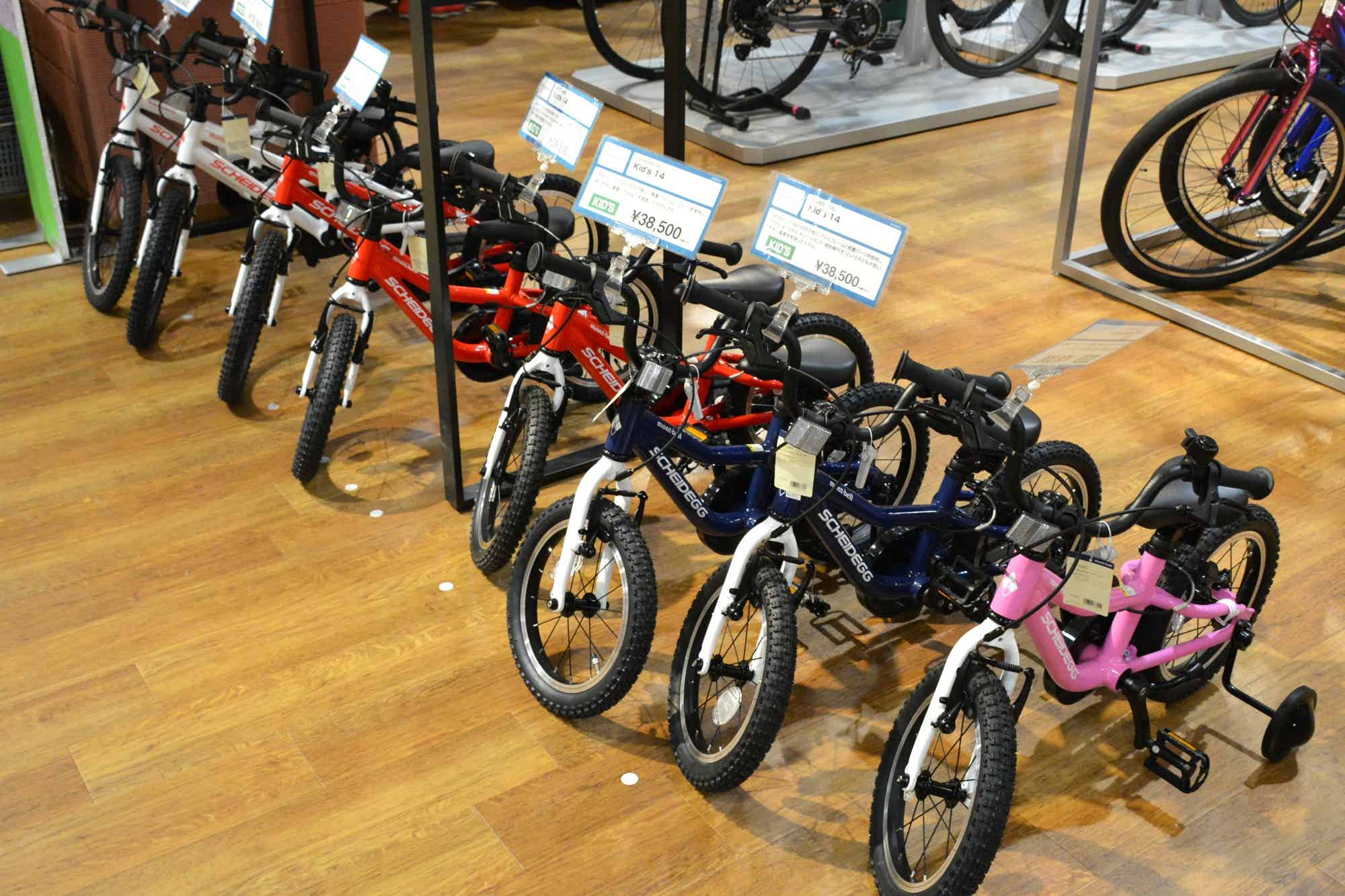 シャイデックのキッズバイク