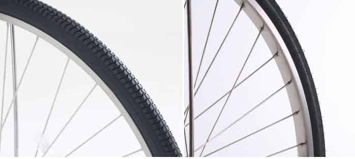 ティモDXの車輪とタイヤ