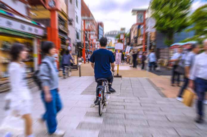 青切符の対象になる自転車の歩道走行