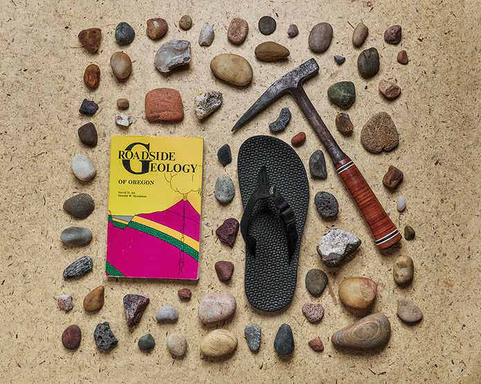 浜辺のサンダル