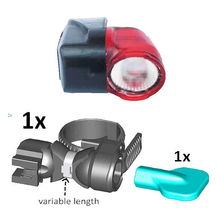 Magnic Light：ディスクブレーキ、リア用