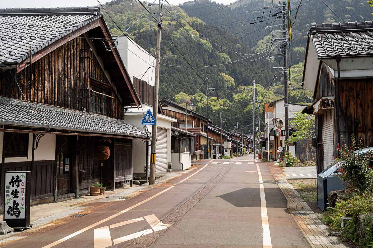 海津の街並み