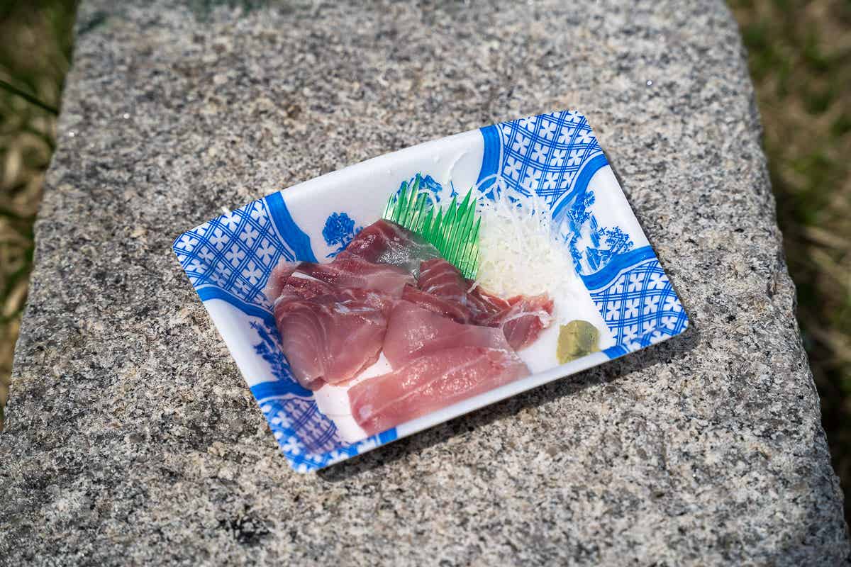 鯉のお刺身