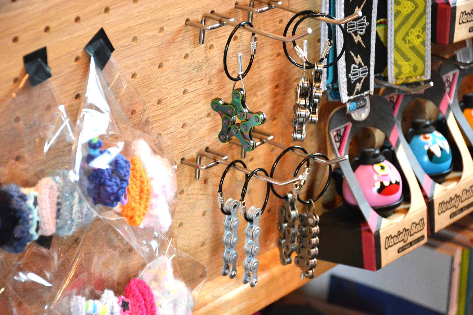 オレンジサイクルの自転車雑貨