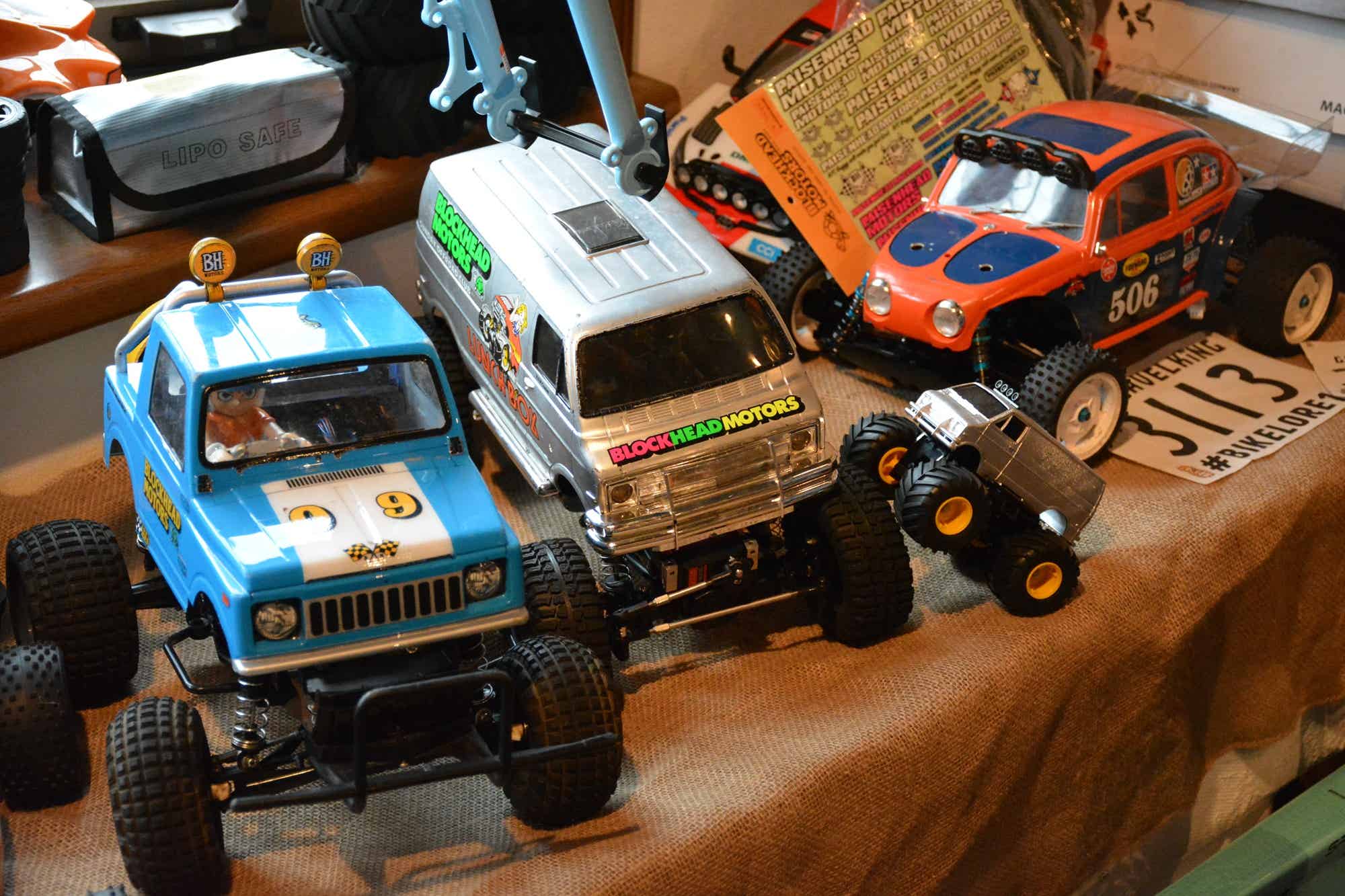 オレンジサイクルのラジコン