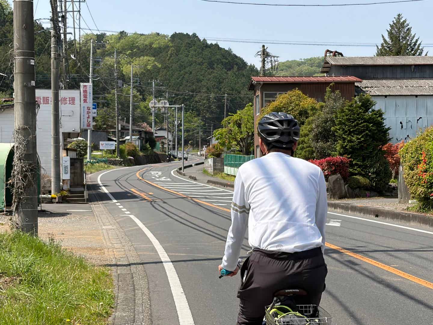 飯能郊外の気持ち良いサイクリング
