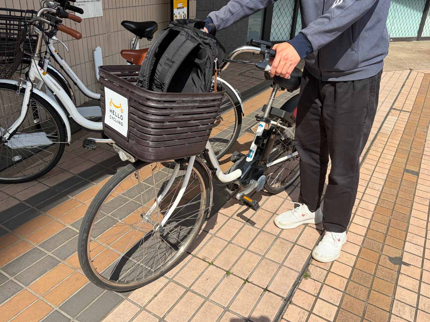 ハローサイクリングの車両
