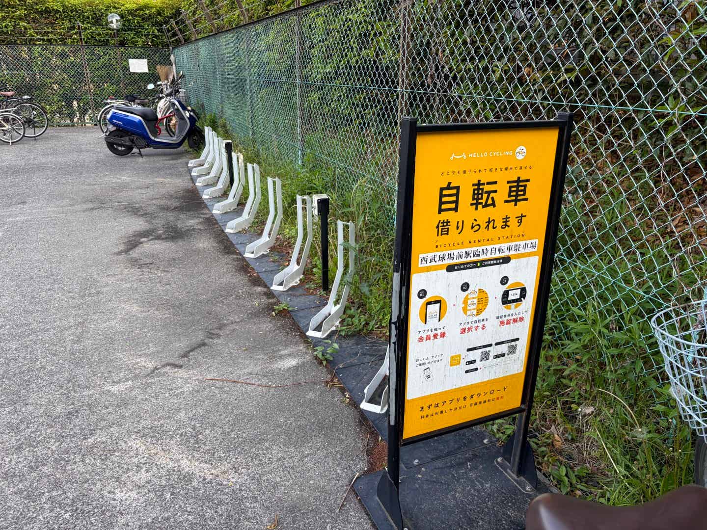 ハローサイクリングのステーション