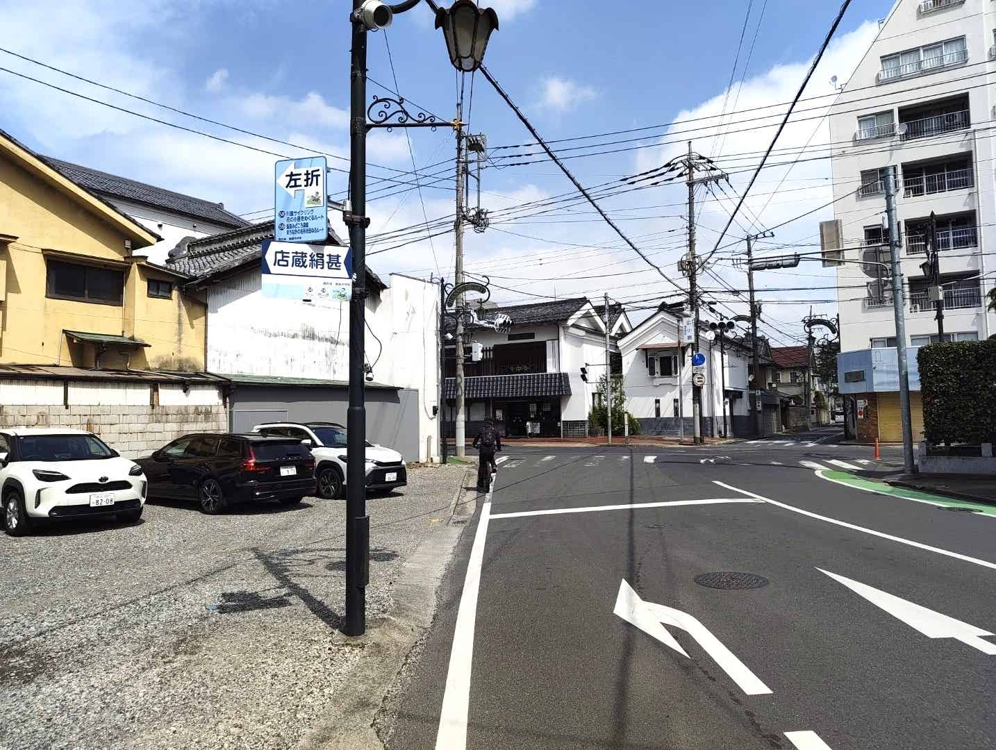 飯能サイクリングの広小路交差点