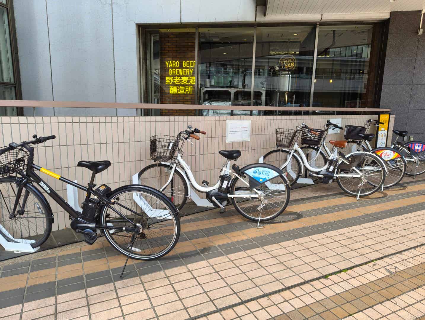 所沢駅前のハローサイクリング