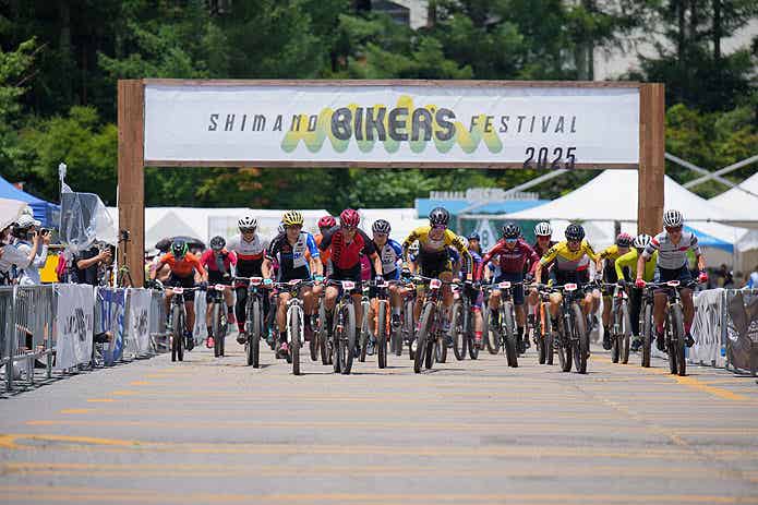 シマノバイカーズフェスティバルのクロスカントリーのレース