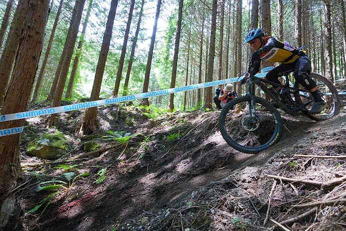 シマノバイカーズフェスティバルのダウンヒルレース