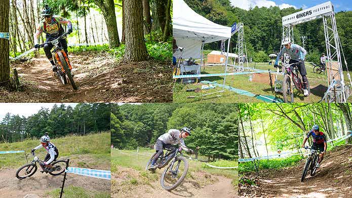 シマノバイカーズフェスティバルのエキシビションレース