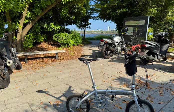 京浜島つばさ公園入り口