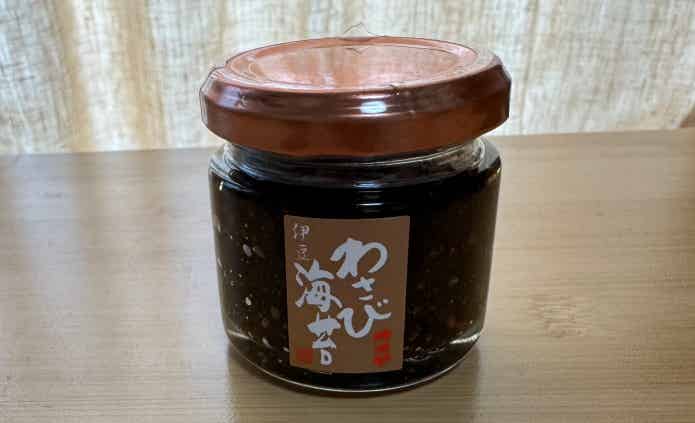 お土産のわさびのり