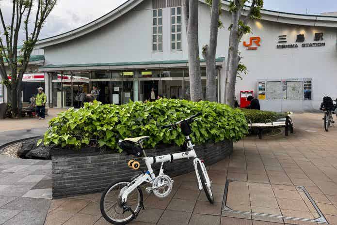 三島駅に停めたBD-1