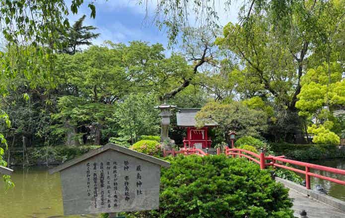 三嶋大社内の厳島神社