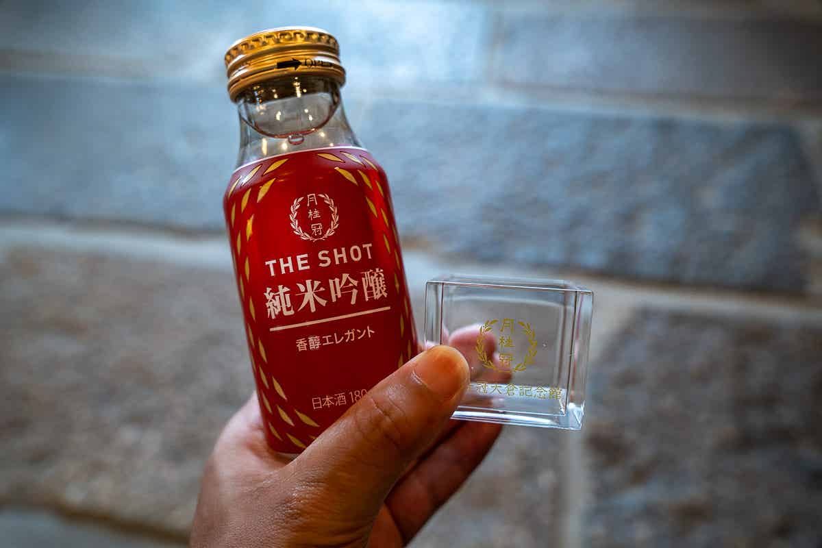 月桂冠のお酒と枡