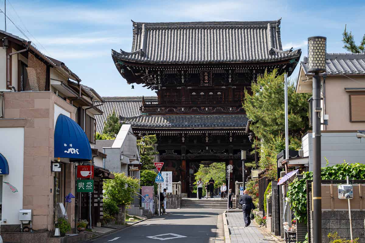 清凉寺(嵯峨釈迦堂) 仁王門