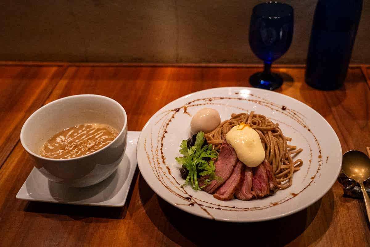 Gion Duck Noodlesのつけ麺