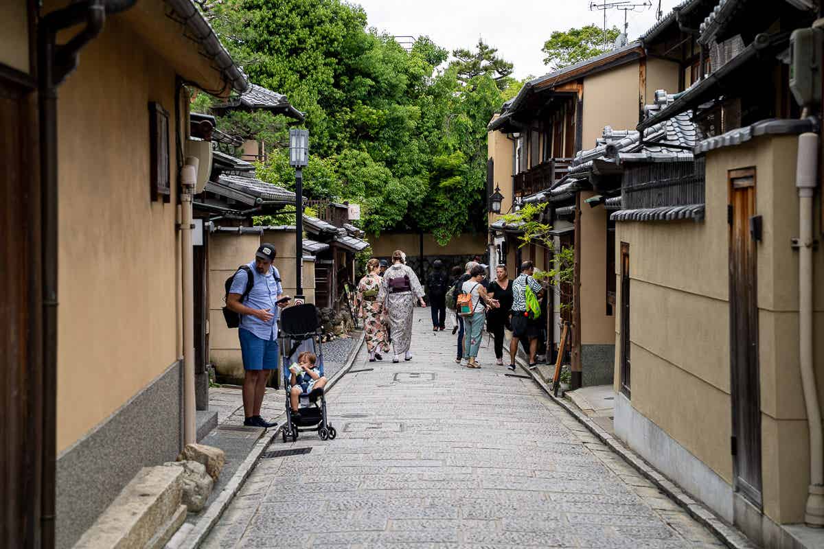 祇園の街並み