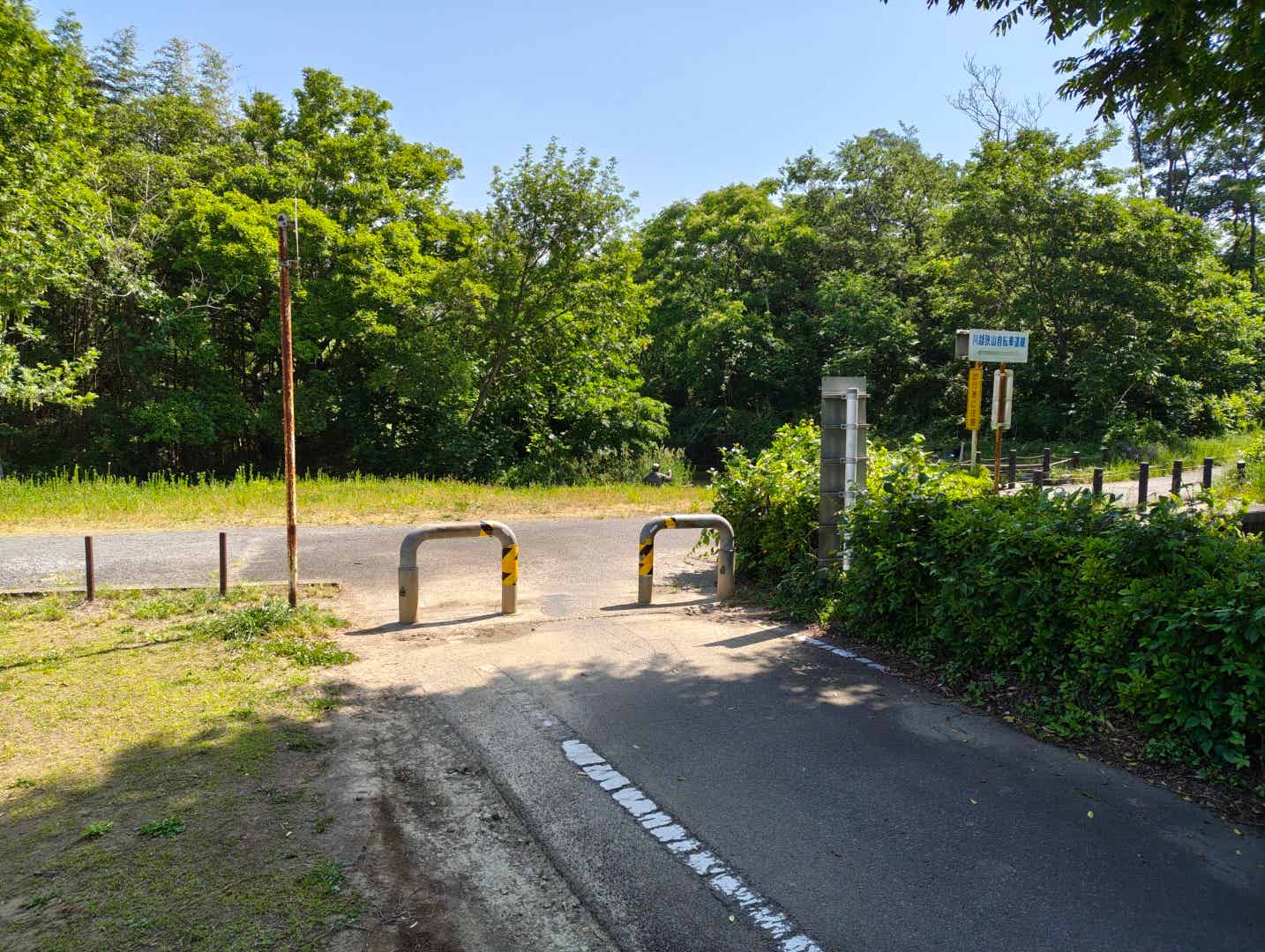 安比奈親水公園の出口