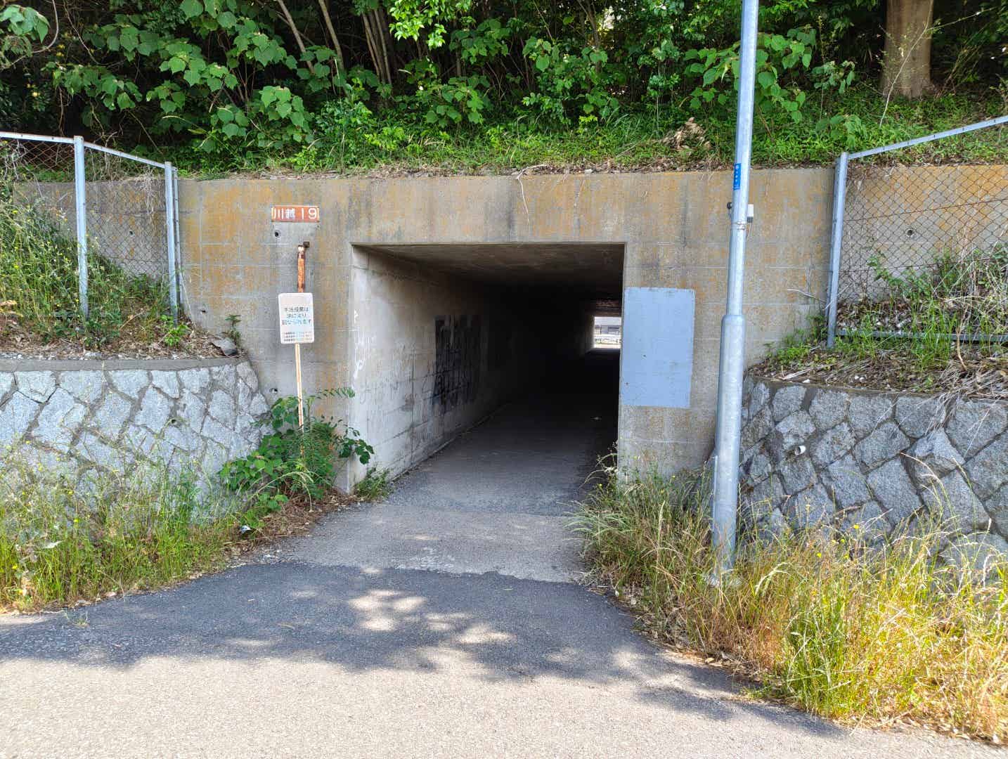 入間川サイクリングロードのう回路