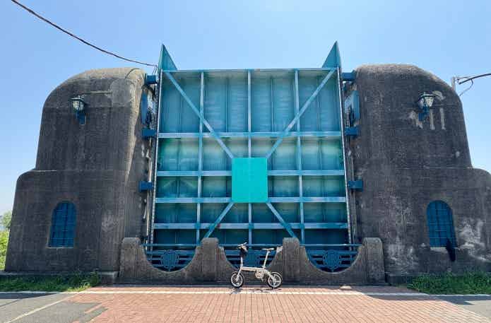 多摩川の六郷水門