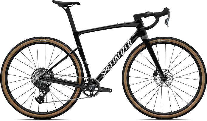 Crux 5 Comp - SRAM Rival XPLR／Obsidian Metallic/Dune White