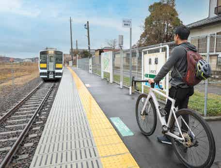JR水郡線サイクルトレイン