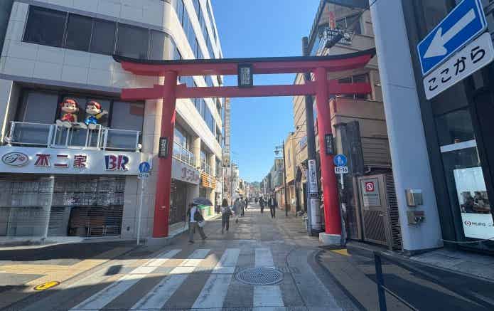 朝の小町通り