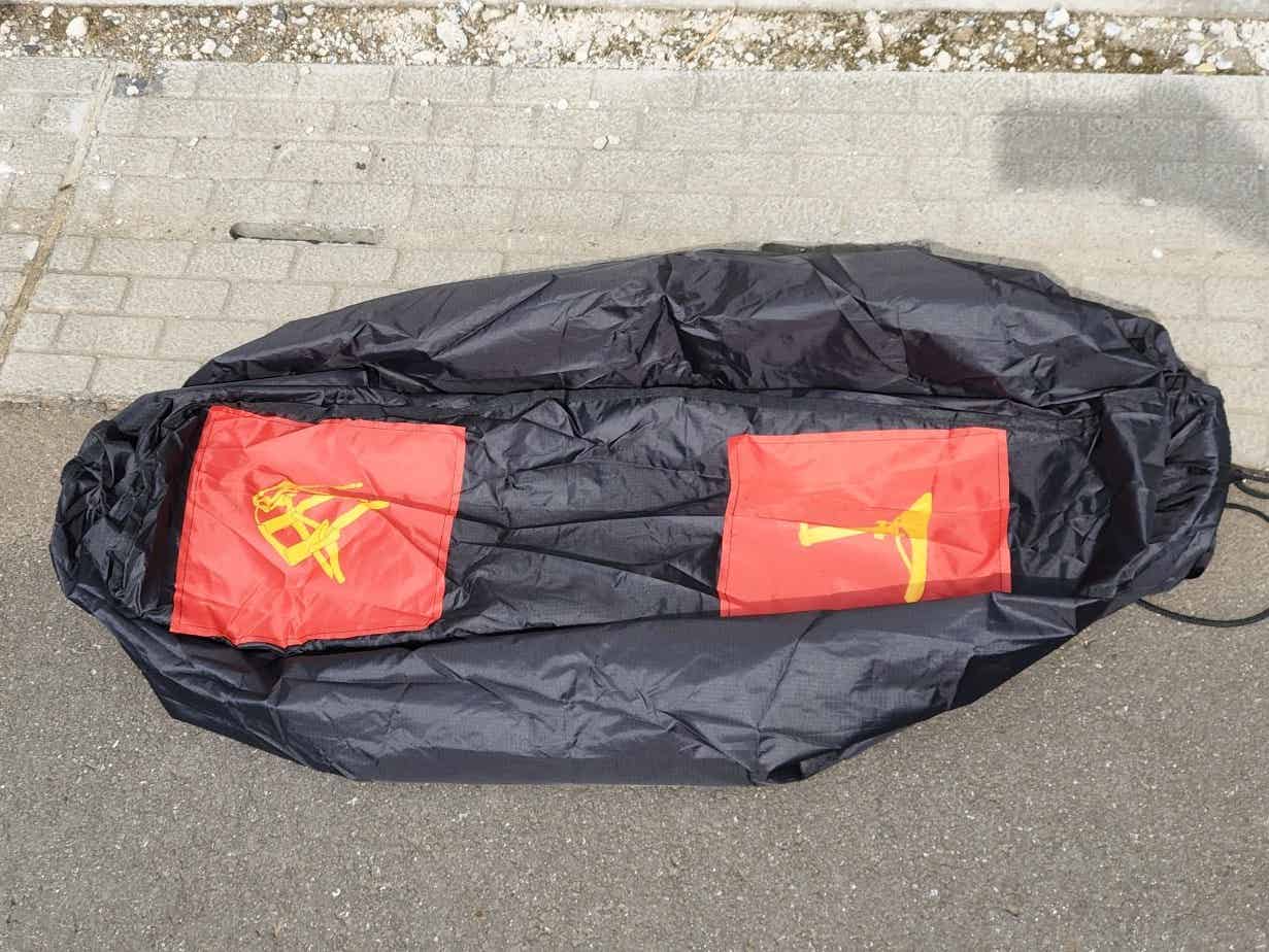 縦型輪行袋の袋