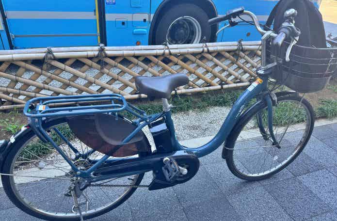 レンタルした電動アシスト自転車