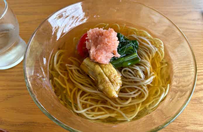北橋の梅おろしそば