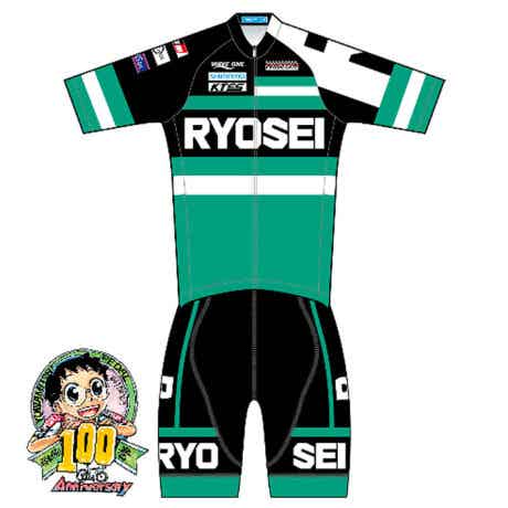 群馬陵成学園のサイクルジャージ