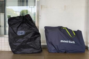 【縦型vs横型】輪行袋はどっちが正解？同じロードバイクで使い比べてみた