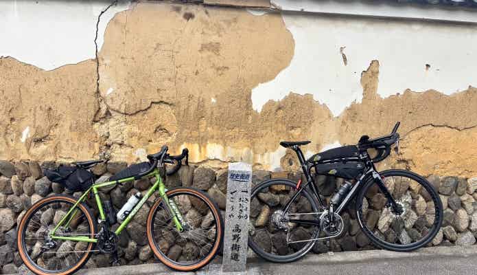 2台のロードバイク
