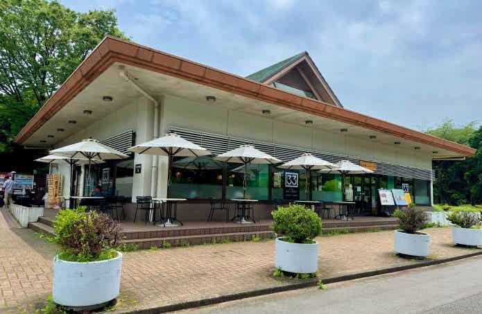 北の丸公園内の「CAFE 33」