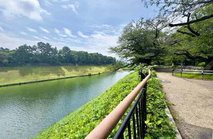 千鳥ヶ淵の遊歩道