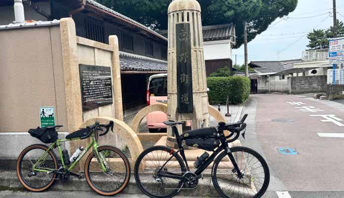 2台のロードバイク