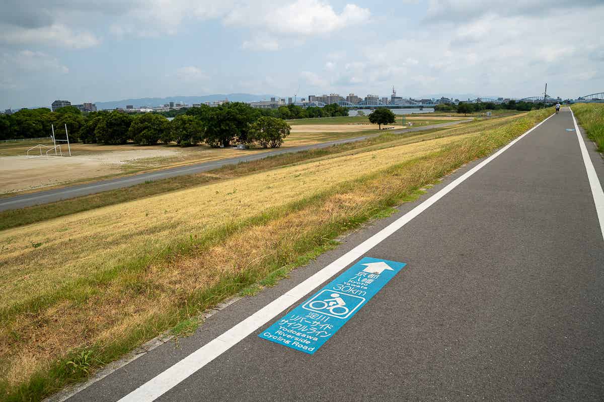 淀川沿い